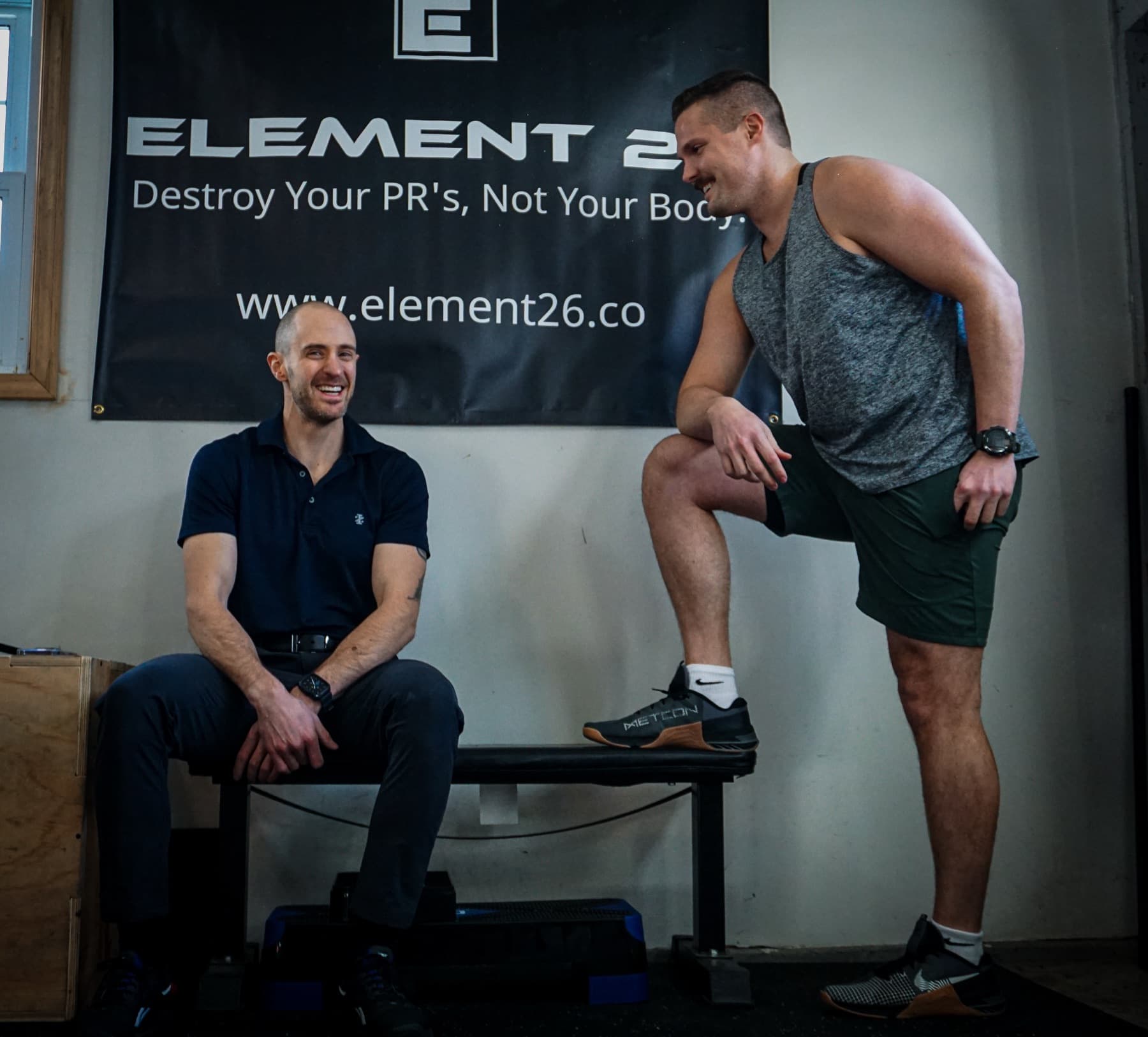 Dr. Phil Gauthier coaching a client